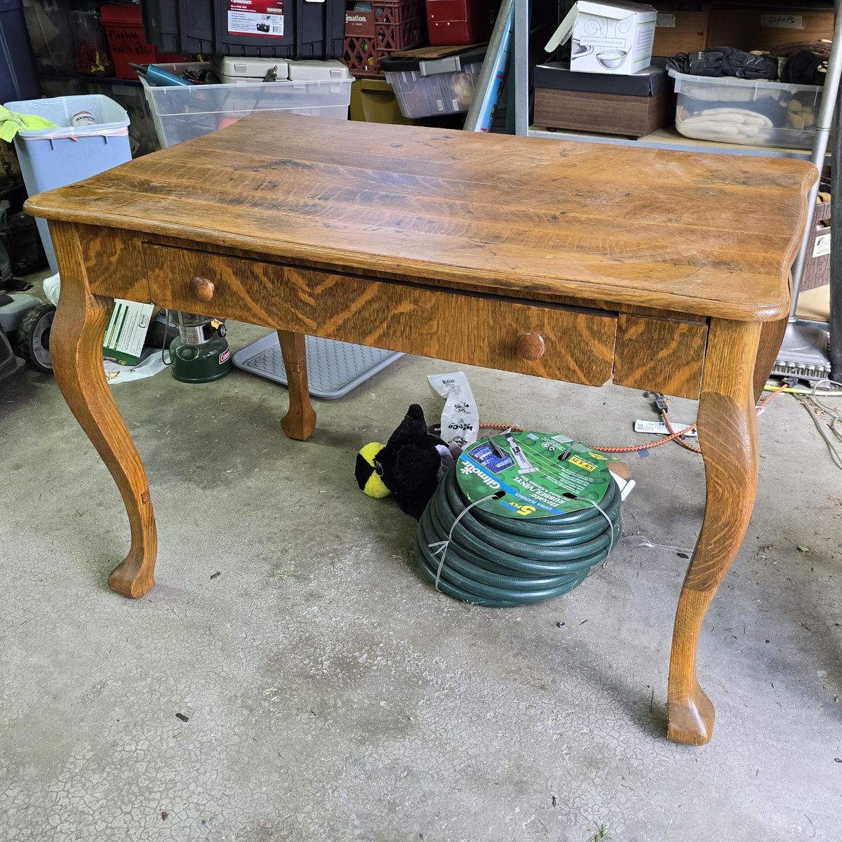 oak desk