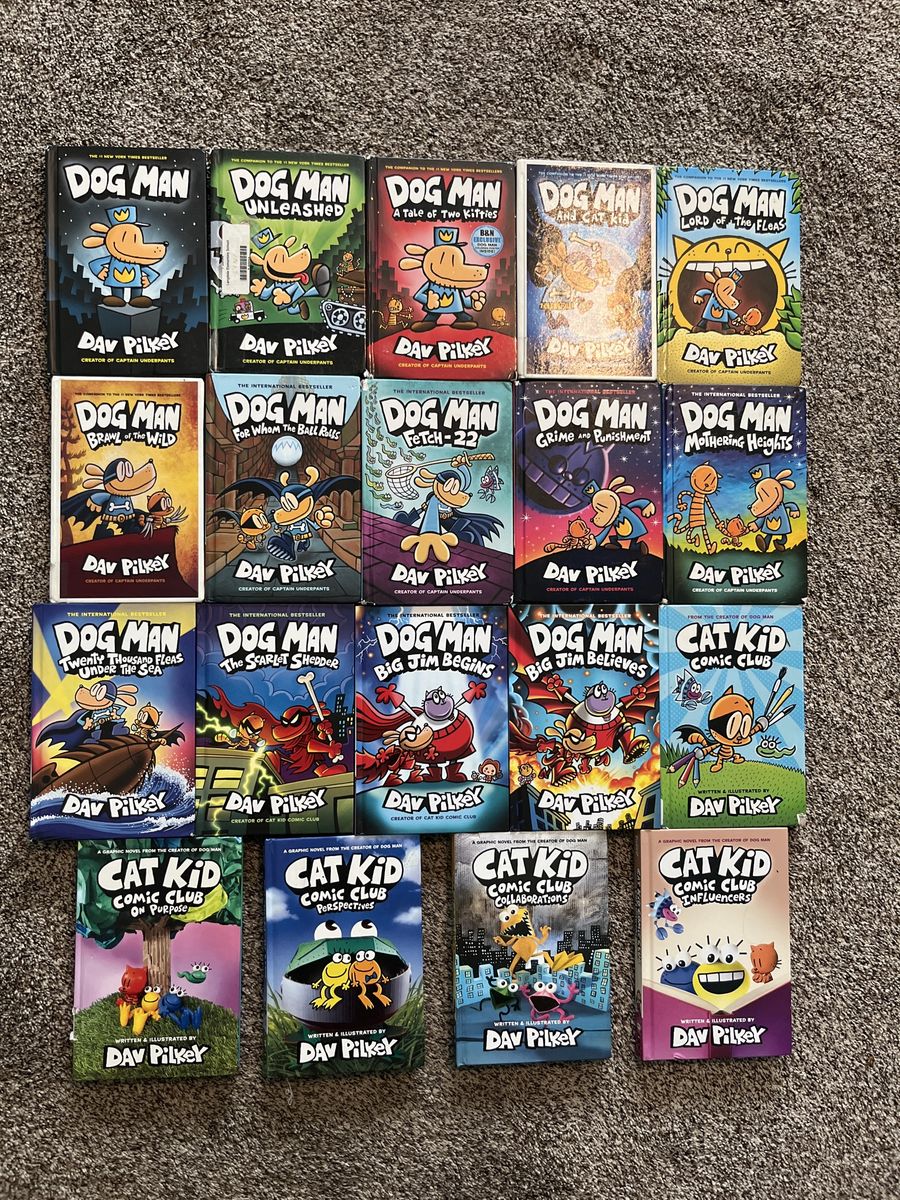 Dogman and Catkid comic club full series