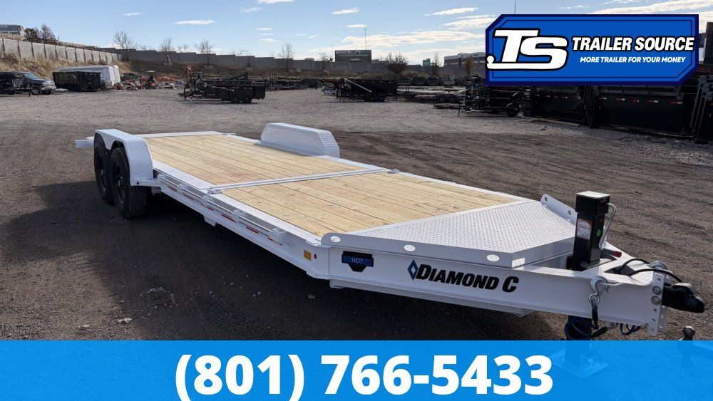 7x22 Diamond C HDT 307 Tilt Trailer - 24K GVWR -