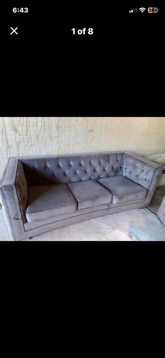 Couch and love seat