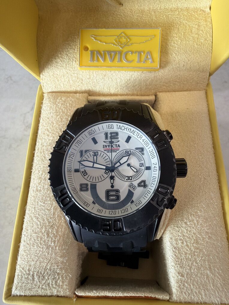 Invicta 1776 Sea Spider Nite Glow Chrono Watch