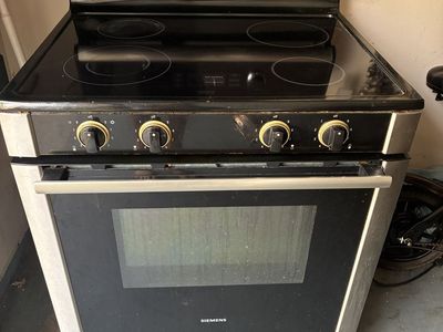 Siemens electric Glass top oven
