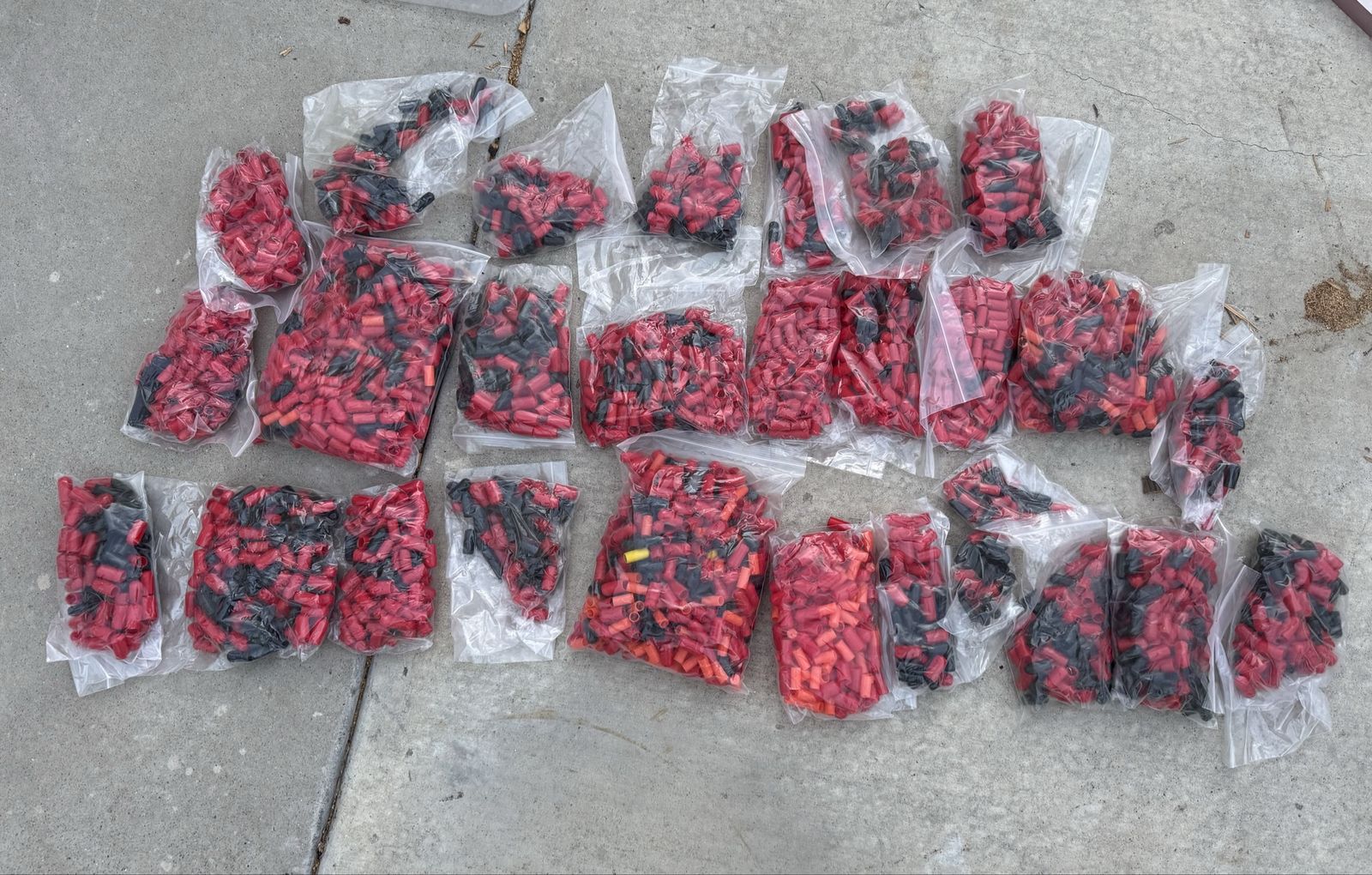 Plastic End Caps (Huge Lot)