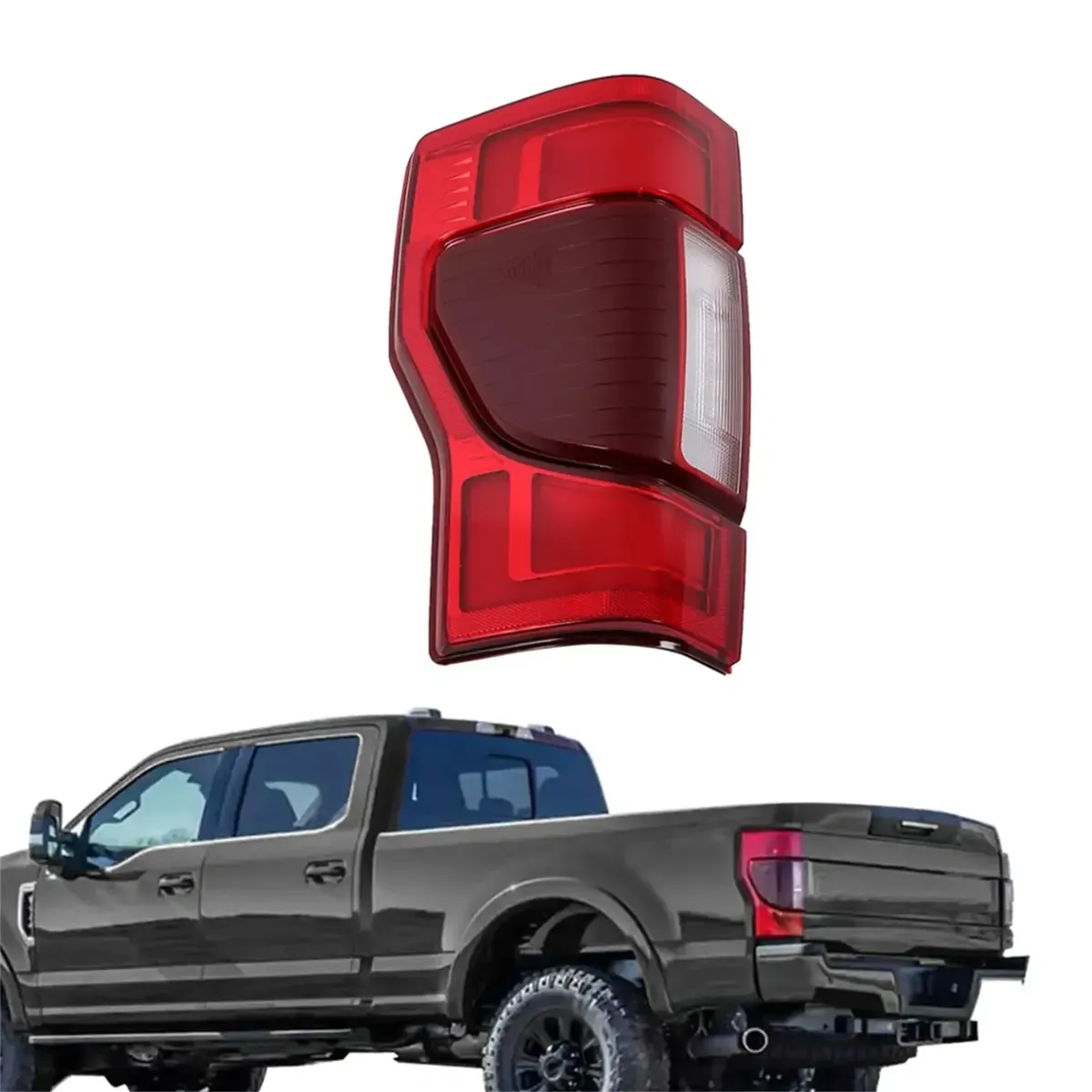 Silscvtt Left Tail Light Replacement for 2020–2022 Ford F-250 Super Duty.