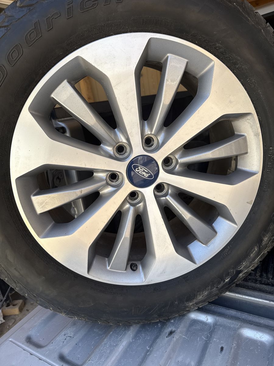 Wheels and tires for F150