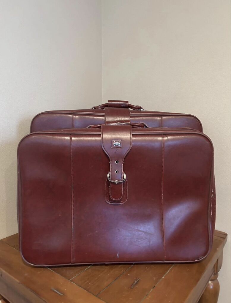 2-Piece Luggage Set - Vintage
