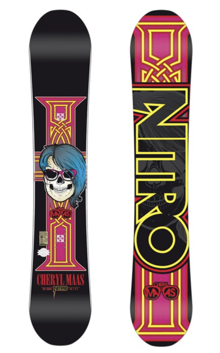 Nitro Cheryl Mass Pro Series Snowboard - Women's 149 + Raiden Bindings