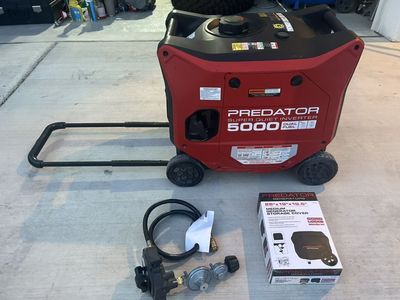 5000 Watt Predator Dual Fuel Generator