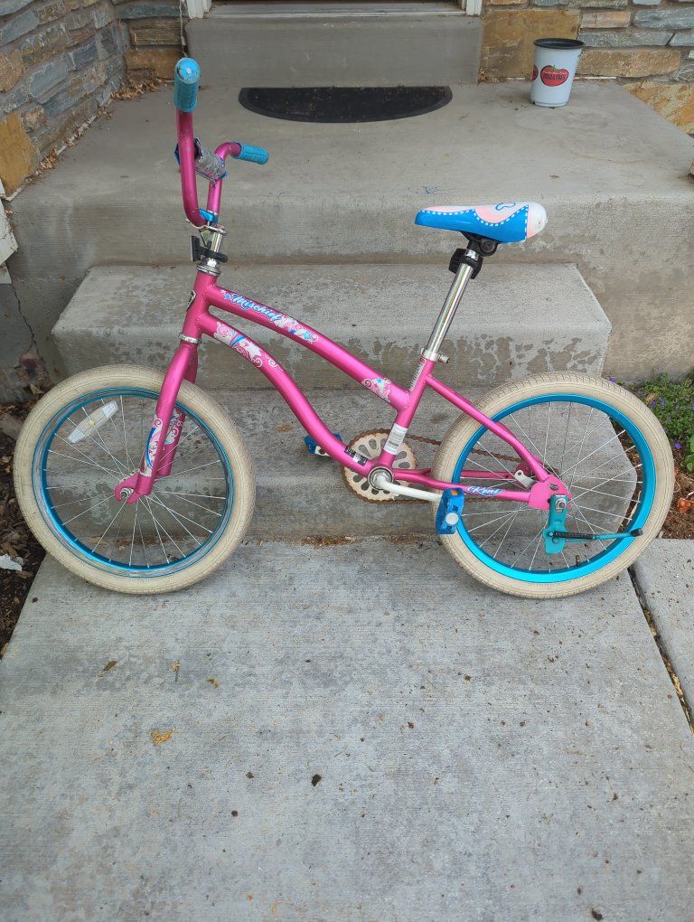 kids girl bike 18"