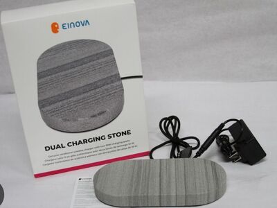 Einova Wireless Dual Charging Stone w/ 10W
