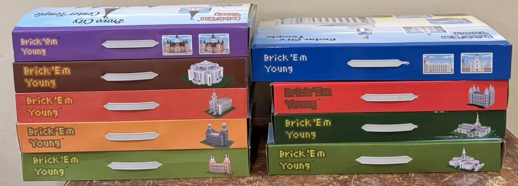 Brick Em Young Lego compatible Temple Sets