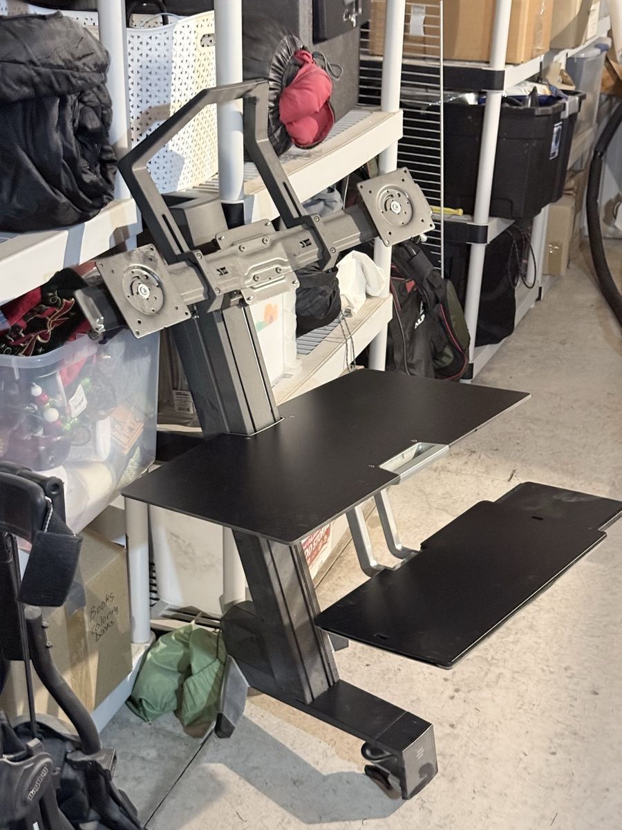 Ergotron WorkFit-S Dual Sit-Stand Workstation