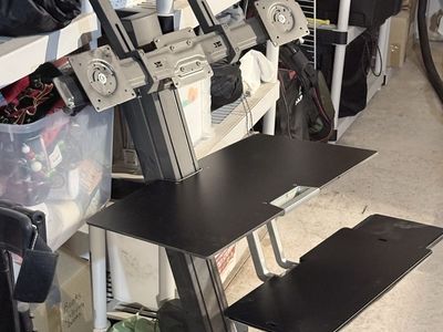Ergotron WorkFit-S Dual Sit-Stand Workstation