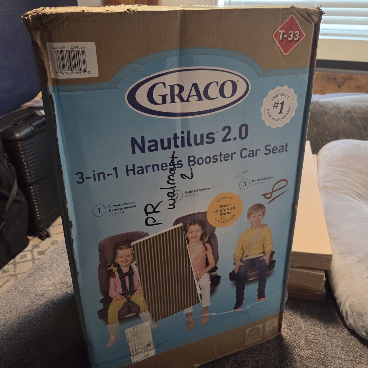New Graco Nautilus 2.0 Car Seat