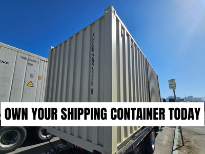 40' High Cube Container – Warehouse Overflow Storage – Available Now
