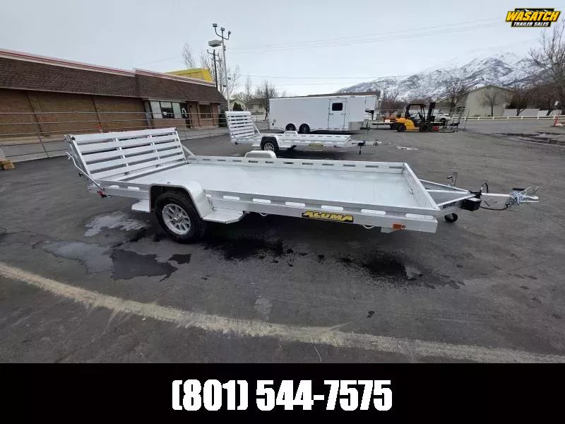 2026 Aluma 8014 BT (7X14) with Brake Aluminum Util