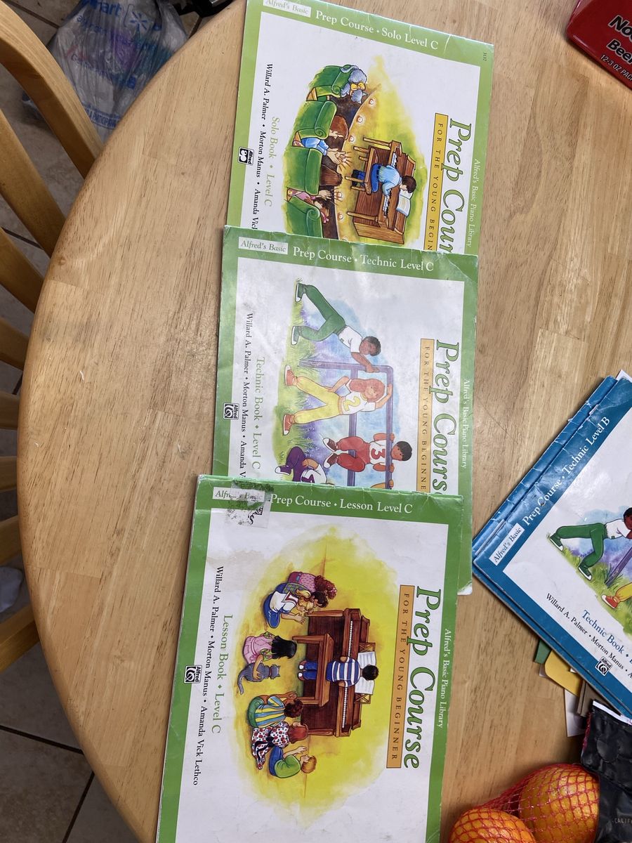 Alfred’s piano prep course