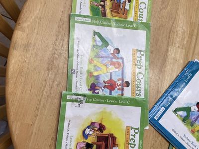 Alfred’s piano prep course