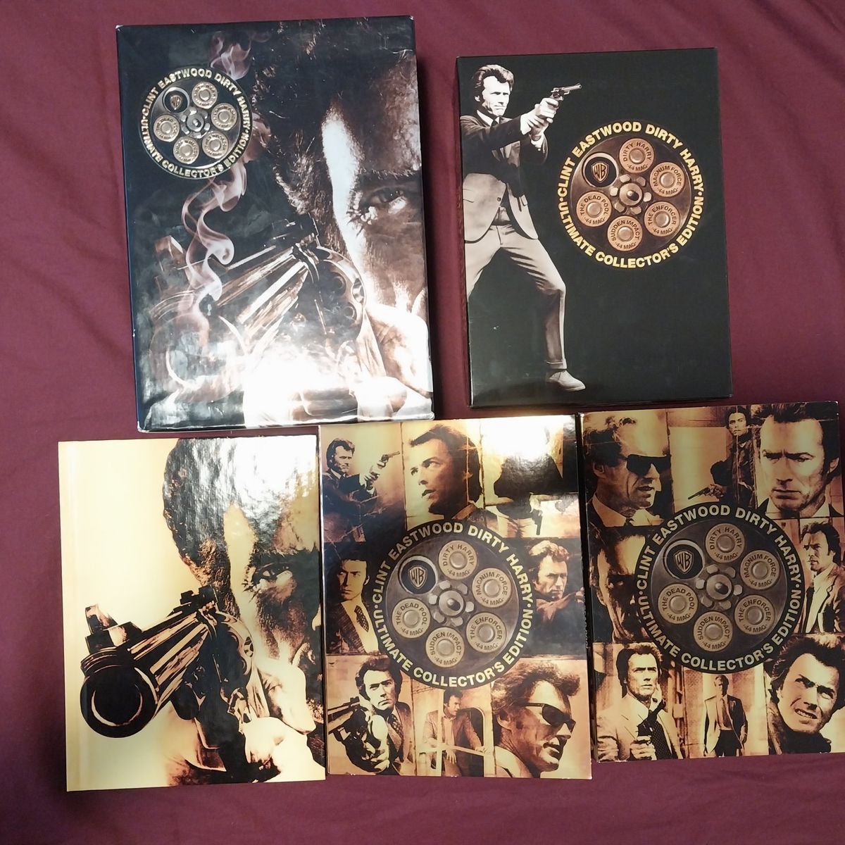 Dirty Harry Ultimate Collection Blu-ray DVDS
