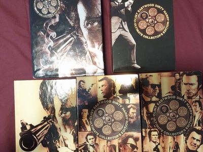 Dirty Harry Ultimate Collection Blu-ray DVDS