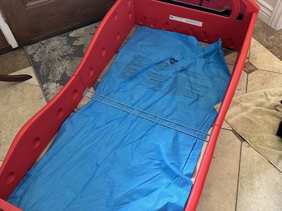 Lightning McQueen Toddler Bed Frame