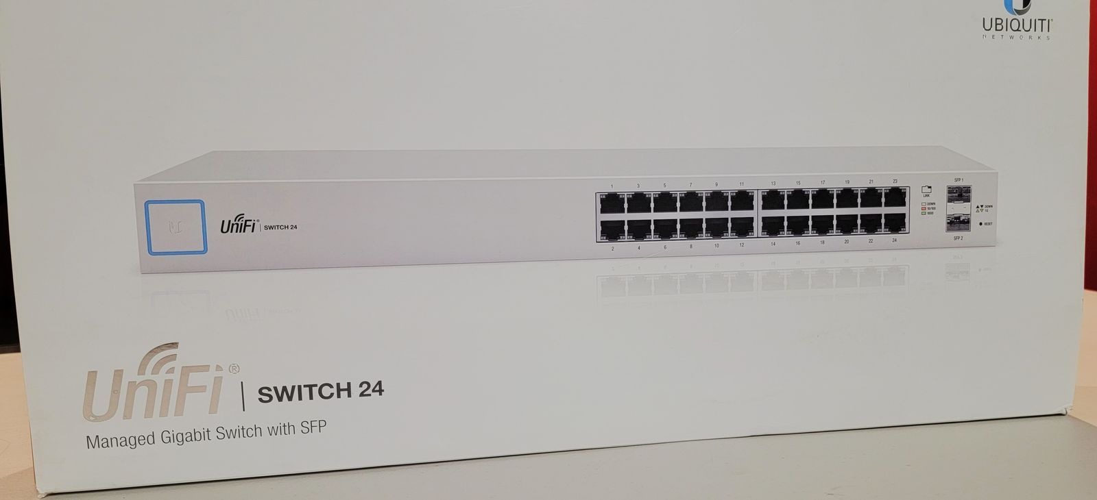 Ubiquiti UniFi US-24 24-Port Gigabit Managed Switch w/ SFP (2 Available - In Original Boxes)