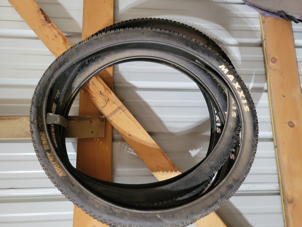 Used mountain bike tires