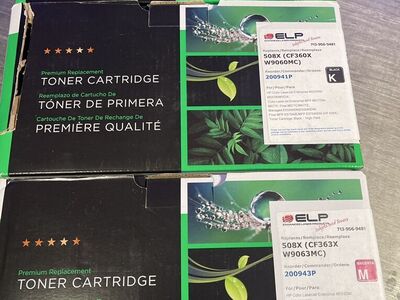 NEW HP 508X TONERS