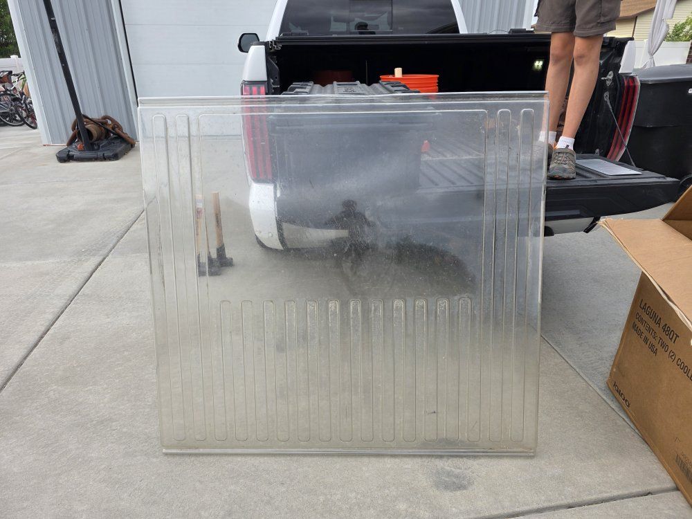 Clear Plexiglass Canopy