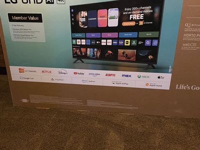 New LG UHD AI 55”