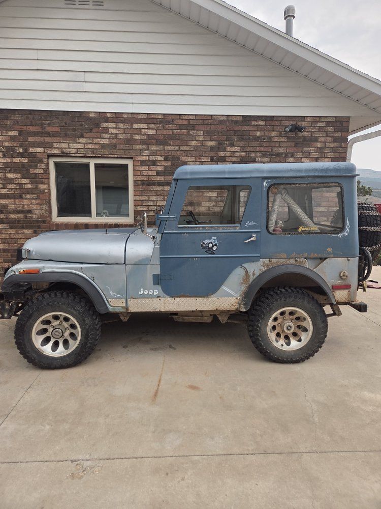 Jeep CJ-5 Classic Off-Road SUV with Plow and Winch - Vintage 4x4