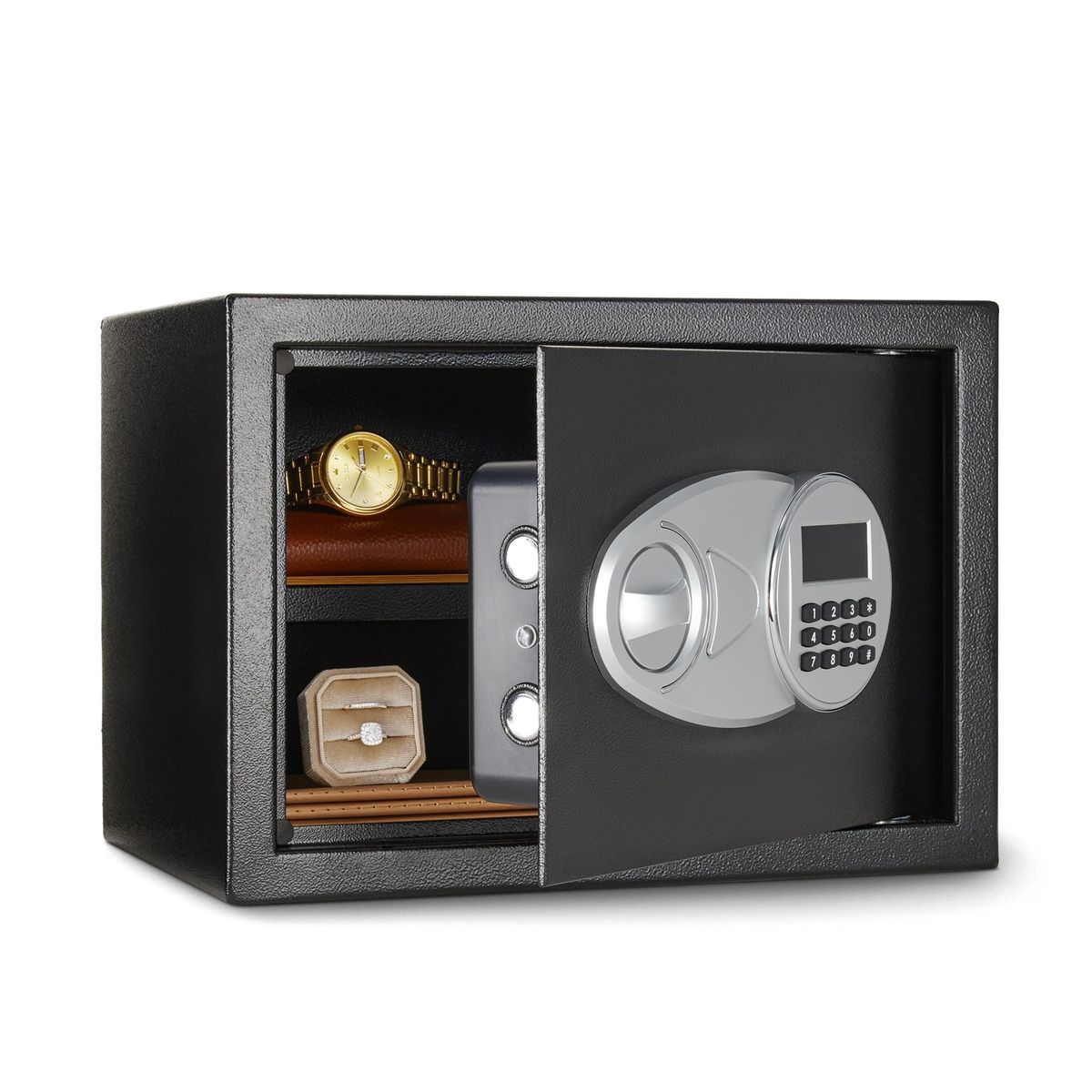 Safe and Lock Box with Electronic Keypad