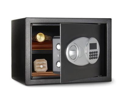Safe and Lock Box with Electronic Keypad