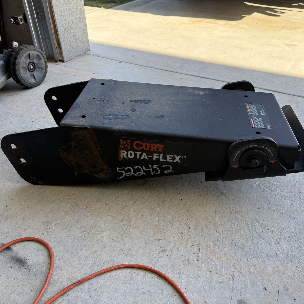 Curt Rota-Flex pin box