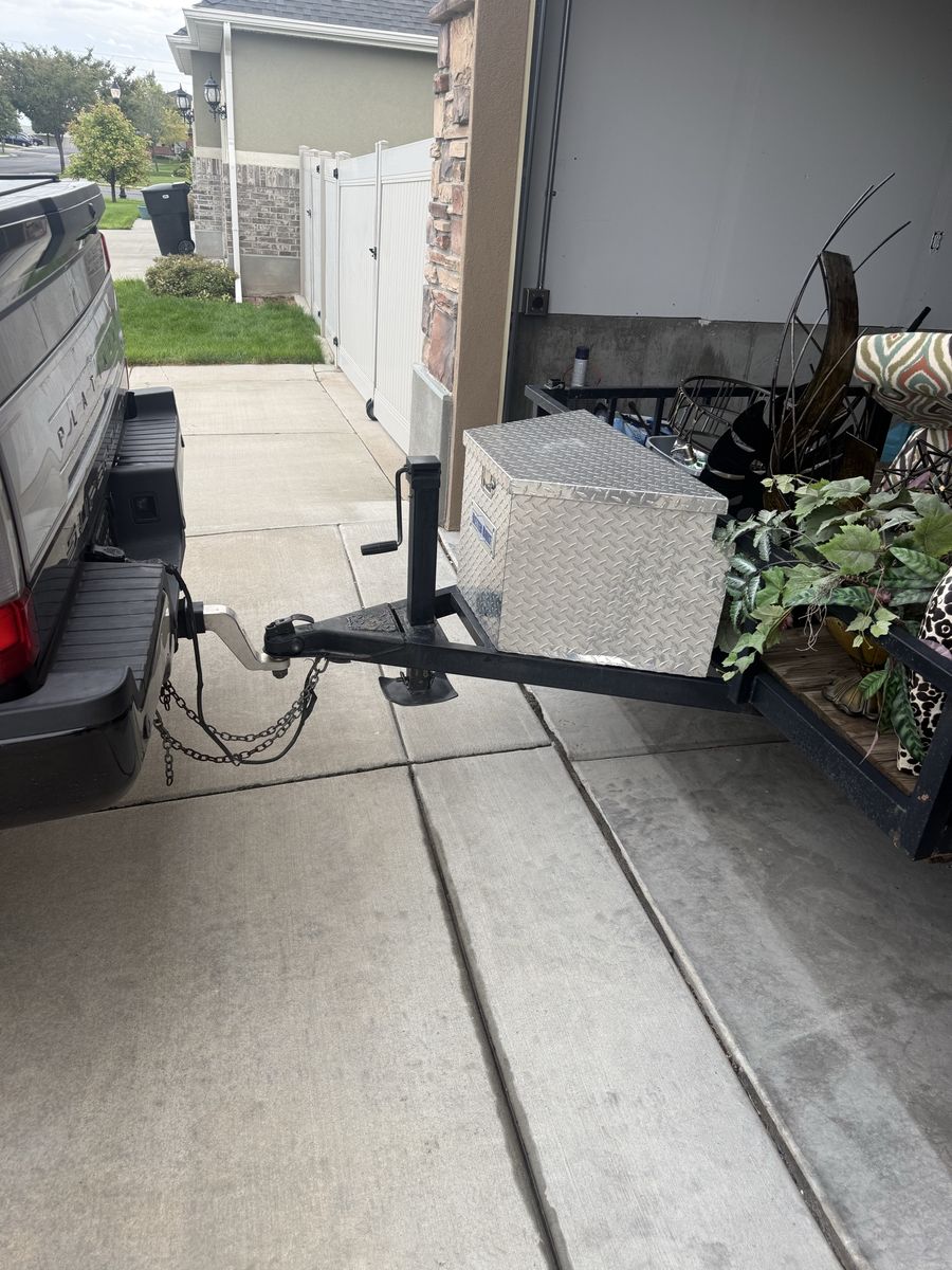 7’x14’ trailer with rampant tool box