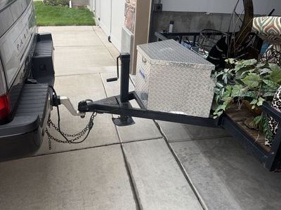 7’x14’ trailer with rampant tool box