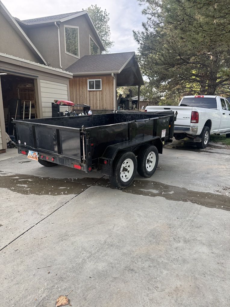 Big Tex 70 Sr Dump Trailer