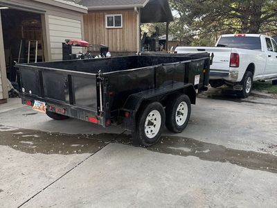Big Tex 70 Sr Dump Trailer
