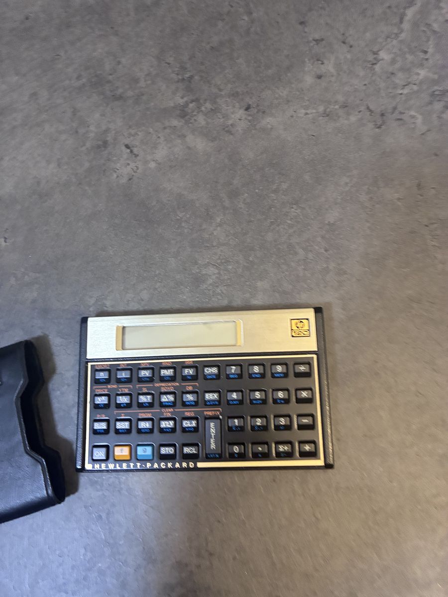 HP 12C Financial Calculator 