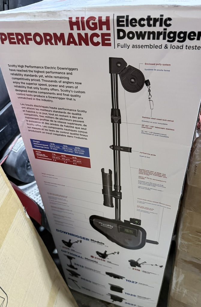 Scotty 2106B High Performance Electric Downrigger