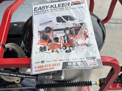 Easy kleen pressure washer
