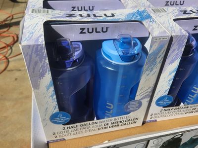 Zulu 64 oz half gallon water bottles Many Colors NEW IN BOX