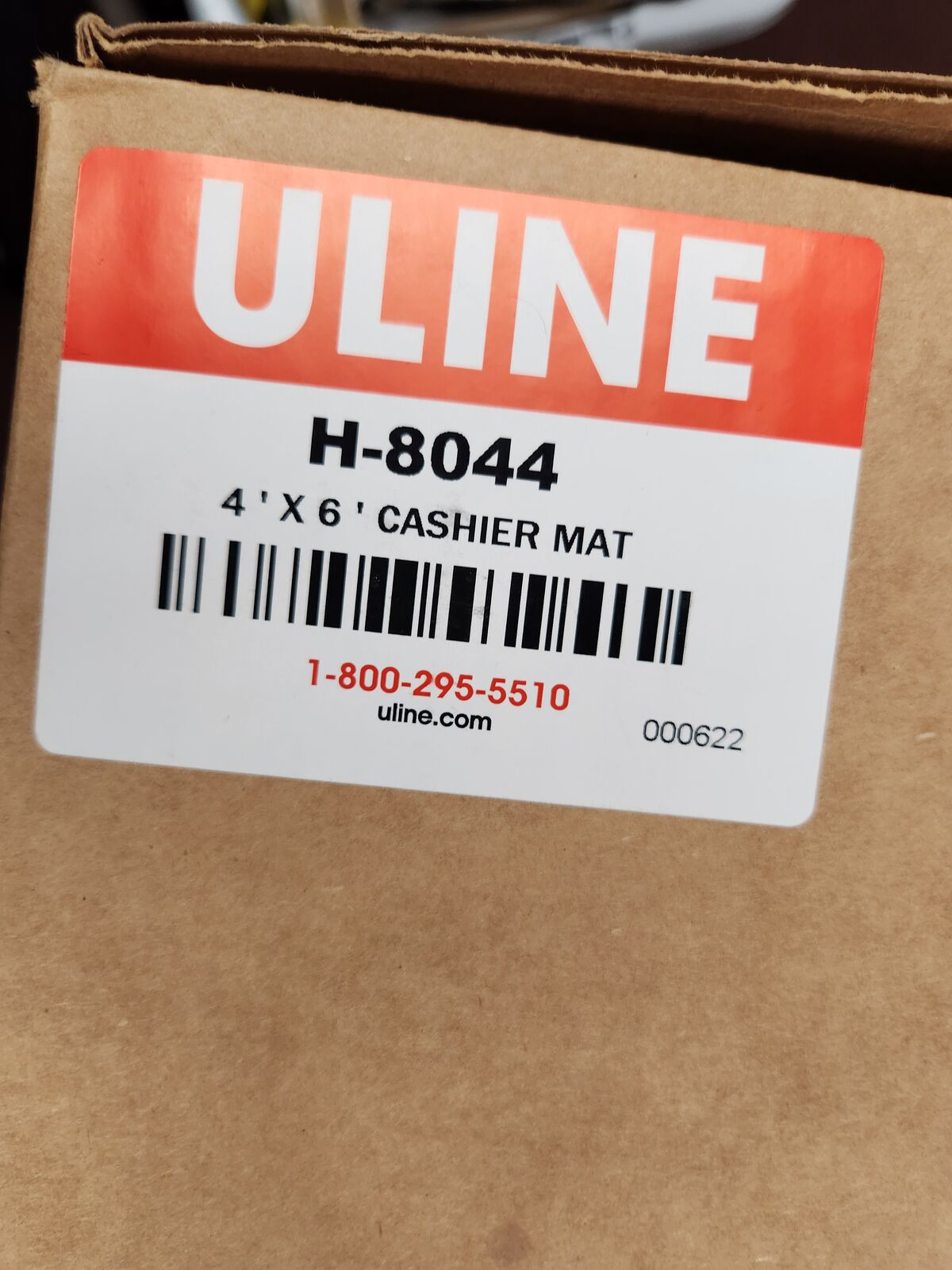 New U-Line Cashier Compression Mat