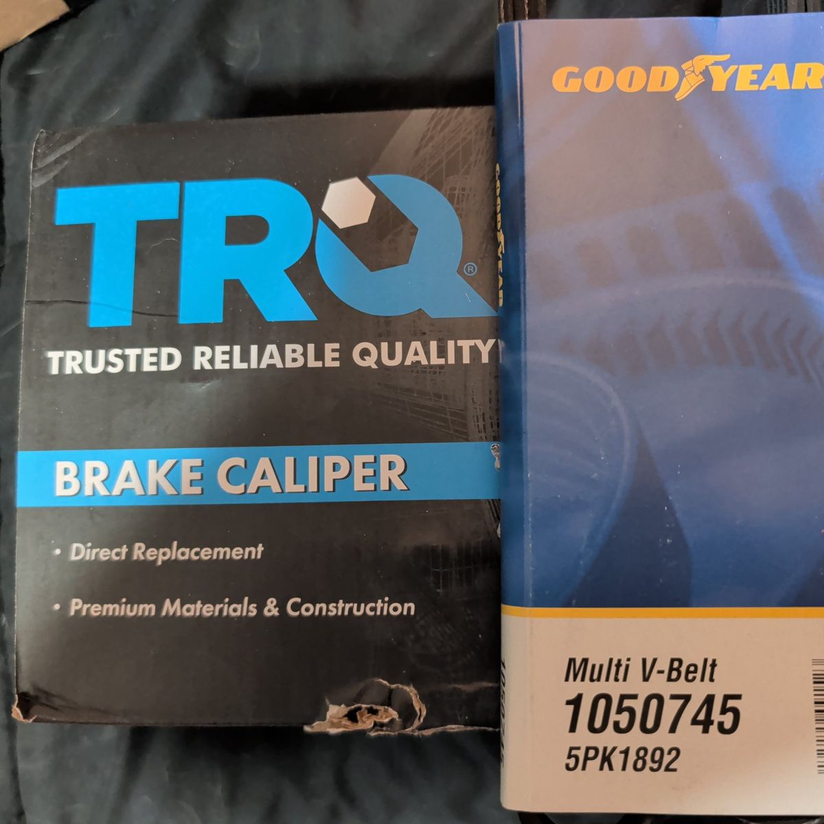 2018 Colorado Caliper and drive belt