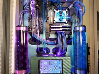 Custom design dual loop water cooled gaming computer. Featured on PCPARTPICKER!