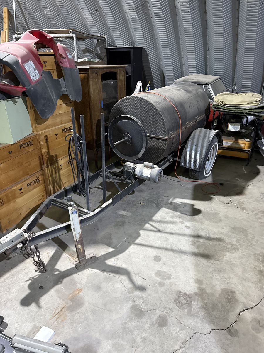 Custom Built BBQ Smoker Trailer - Large Capacity, Road Ready