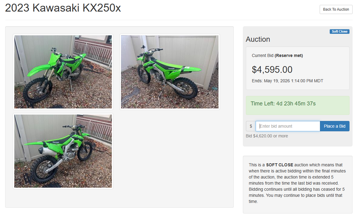 2023 Kawasaki KX250X
