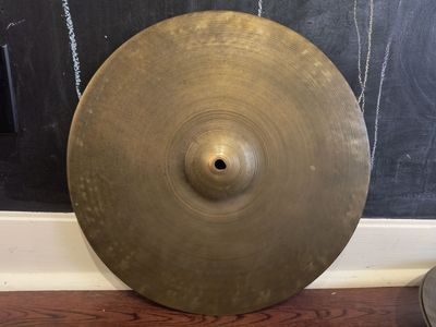 Vintage 1940s A Avedis Zildjian Trans Transition Stamp 15" Cymbal 1425g