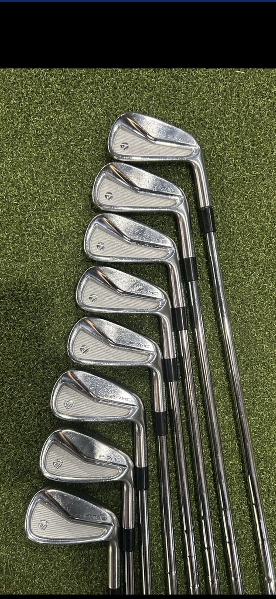 TaylorMade P7MC Iron Set Right Hand Stiff Shafts 
