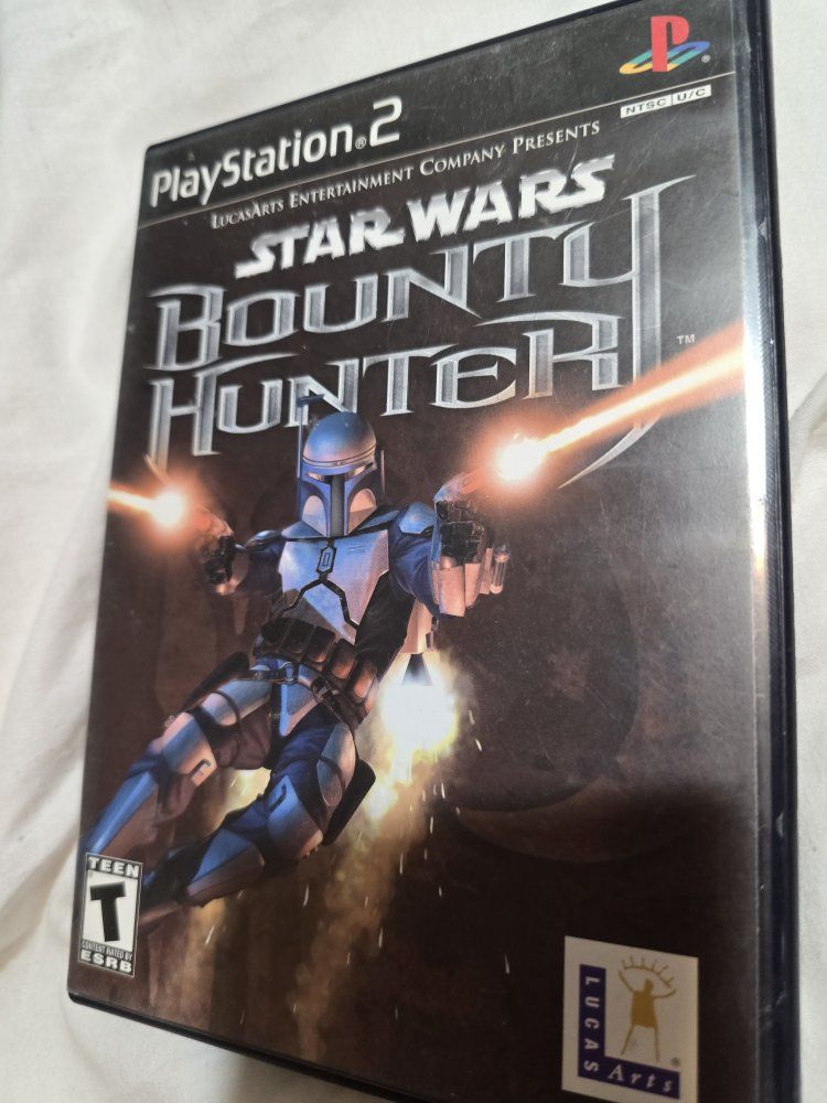 Star Wars Bounty Hunter for PlayStation 2 (PS2) - Complete with Case and Manual